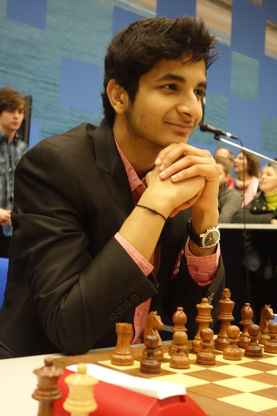 Vidit Gujrathi draws with Rapport, in joint third place; Carlsen in lead Vidit Gujrathi draws with Rapport, in joint third place; Carlsen in lead