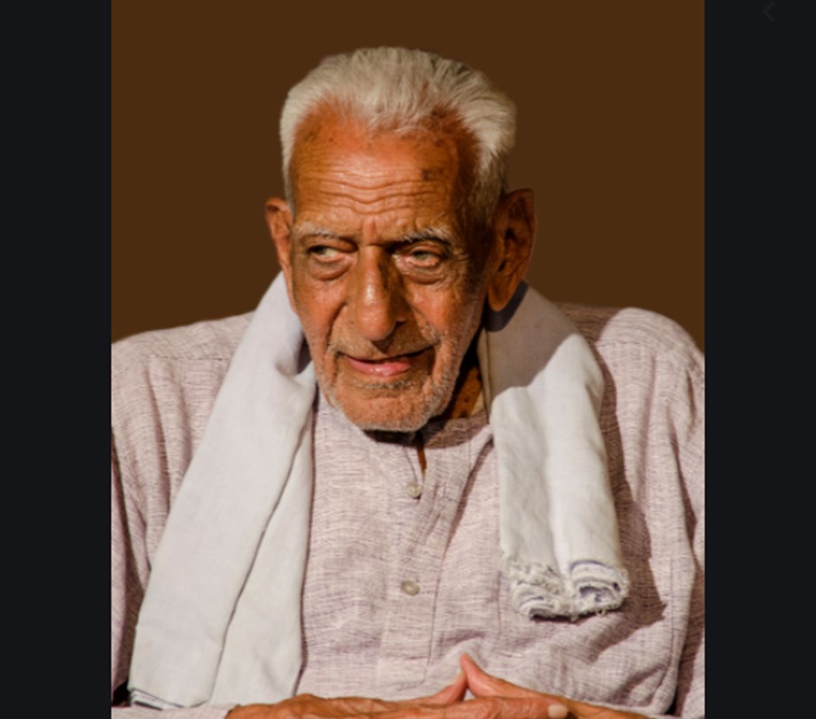 Centenarian Gandhian Doreswamy no more Centenarian Gandhian Doreswamy no more