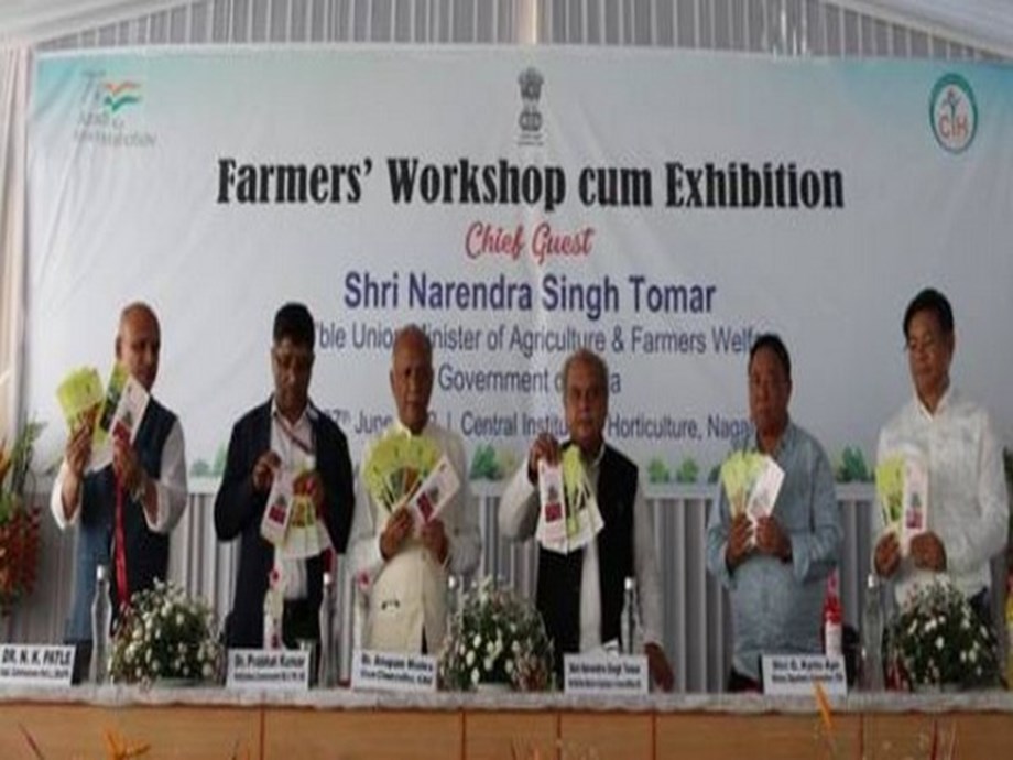 Center, States together engaged in holistic development of northeast including Nagaland: Agriculture Minister Tomar Center, States together engaged in holistic development of northeast including Nagaland: Agriculture Minister Tomar