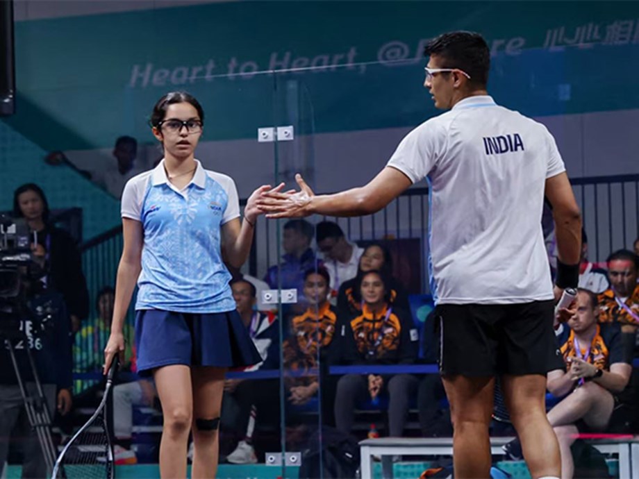 Abhay Singh Battles Joel Makin in Intense US Open Squash Match Abhay Singh Battles Joel Makin in Intense US Open Squash Match