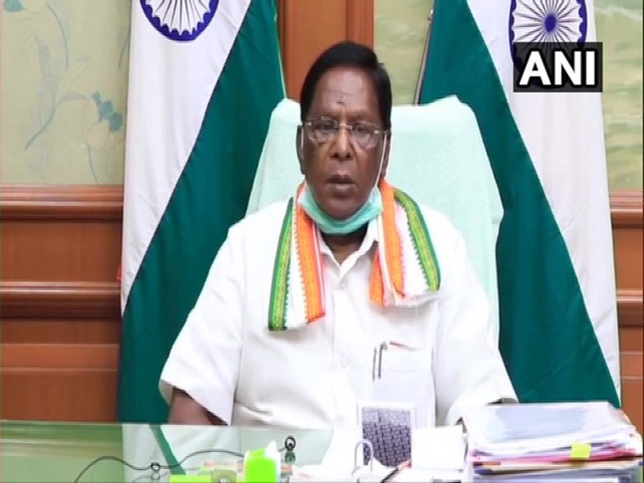 Narayanasamy slams Puducherry govt over low COVID testing Narayanasamy slams Puducherry govt over low COVID testing