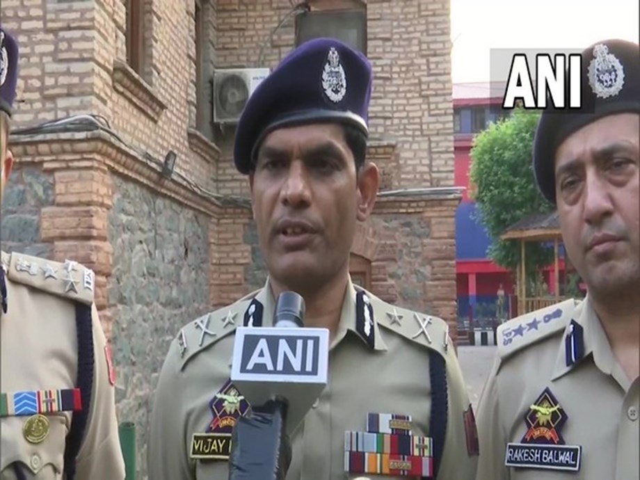 LeT terrorist, involved in TV artiste Amreen Bhat murder, neutralised: IGP Kashmir LeT terrorist, involved in TV artiste Amreen Bhat murder, neutralised: IGP Kashmir