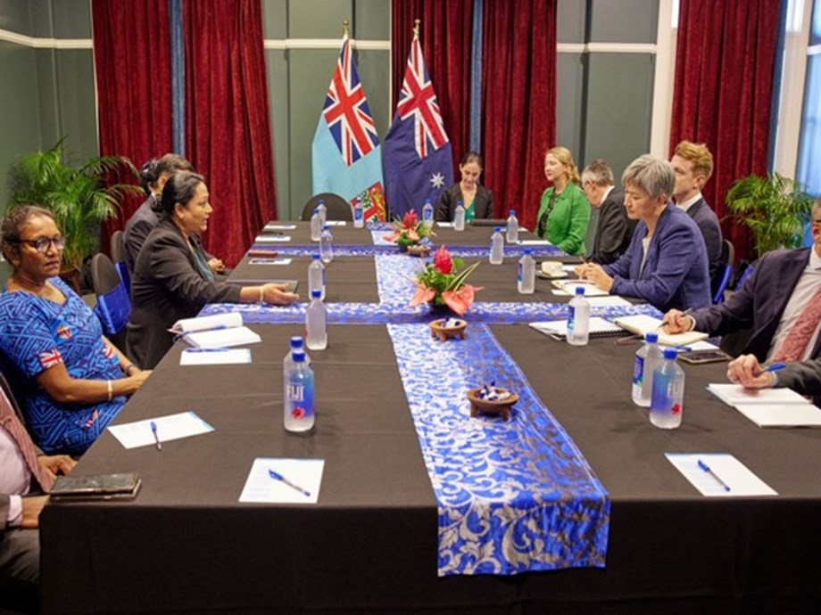 Australian Foreign Minister Penny Wong visits Fiji as western countries vie to sway island nation Australian Foreign Minister Penny Wong visits Fiji as western countries vie to sway island nation