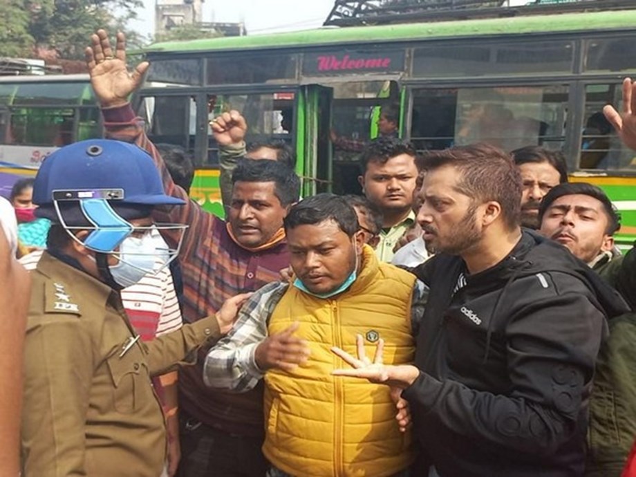 West Bengal Bandh: BJP MLAs Sankar Ghosh, Anandamoy Barman, others arrested West Bengal Bandh: BJP MLAs Sankar Ghosh, Anandamoy Barman, others arrested