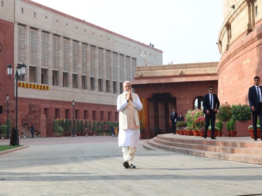 PM Modi inaugurates new Parliament building, hopes it will serve as cradle of empowerment PM Modi inaugurates new Parliament building, hopes it will serve as cradle of empowerment