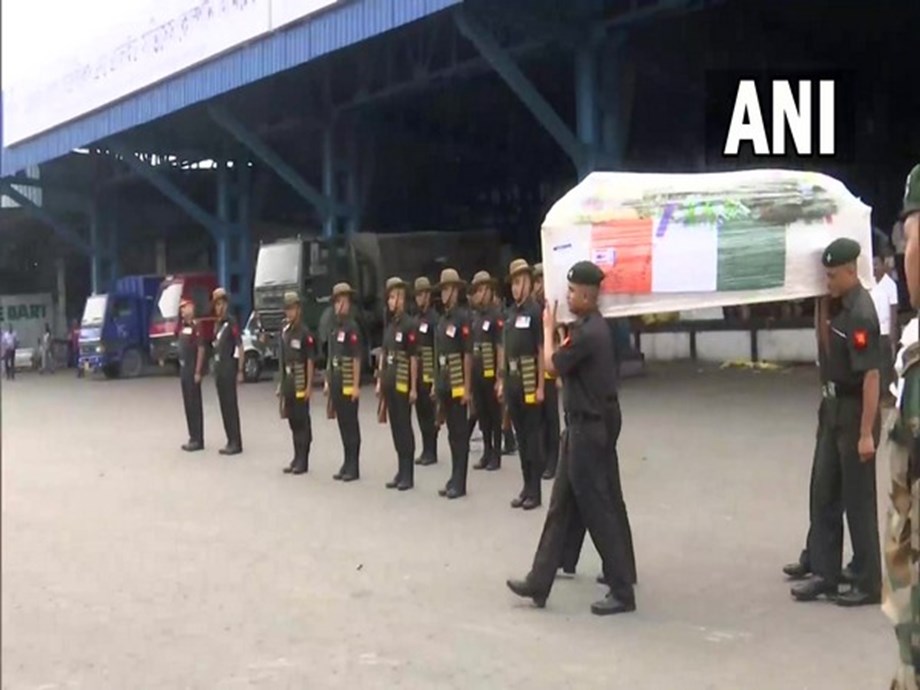 Ladakh bus accident: Bodies of army personnel arrive in Kerala for final rites Ladakh bus accident: Bodies of army personnel arrive in Kerala for final rites