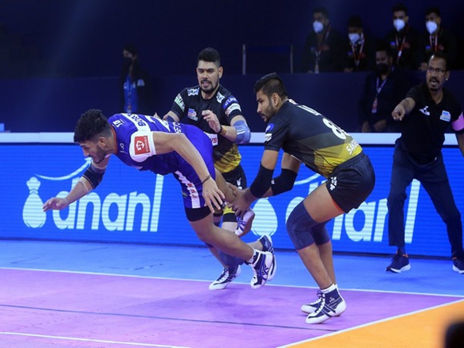 Pro Kabaddi League: Meetu, Rohit shine as Haryana Steelers beat Telugu Titans Pro Kabaddi League: Meetu, Rohit shine as Haryana Steelers beat Telugu Titans
