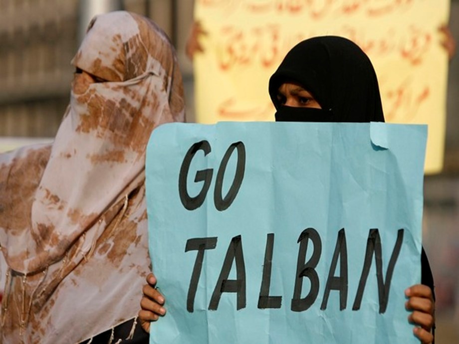 Kabul: Afghan women protest against new limitations imposed by Taliban Kabul: Afghan women protest against new limitations imposed by Taliban