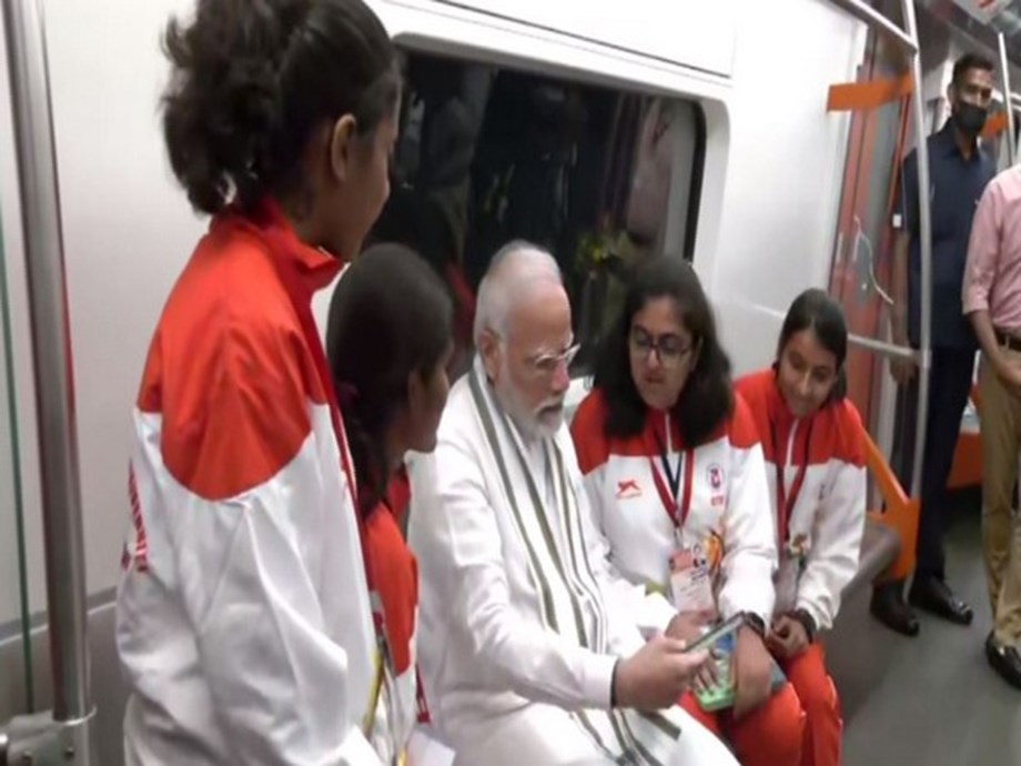 PM Modi inaugurates phase-1 of Ahmedabad Metro rail project PM Modi inaugurates phase-1 of Ahmedabad Metro rail project