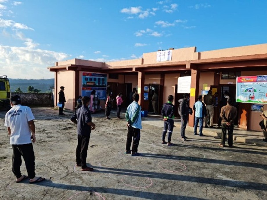 Meghalaya by-polls: Voting underway at Mawryngkneng, Mawphlang, Rajabala Assembly constituencies Meghalaya by-polls: Voting underway at Mawryngkneng, Mawphlang, Rajabala Assembly constituencies