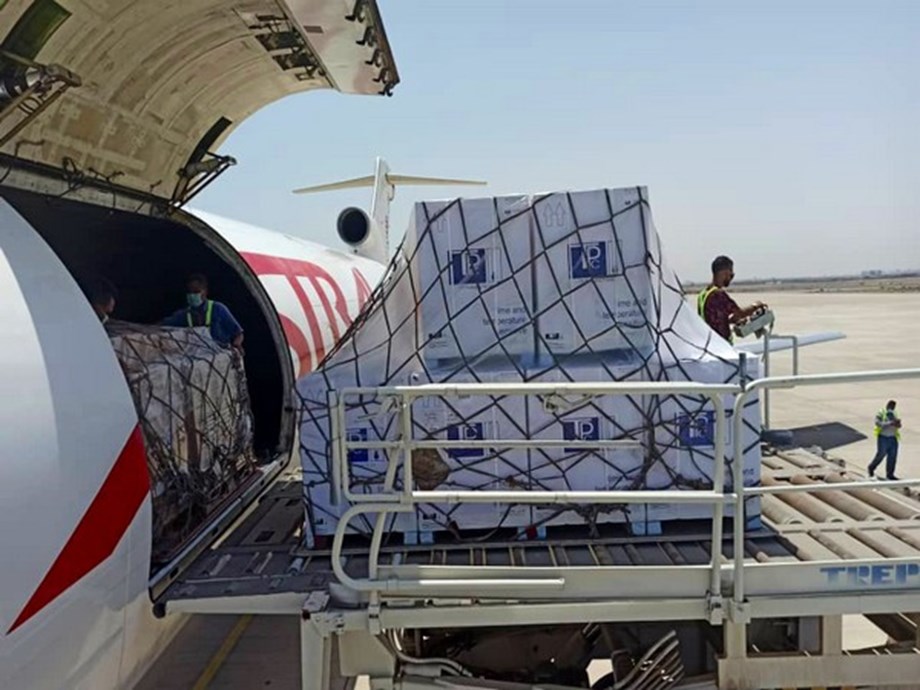 Yemen receives 360,000 COVID-19 vaccine doses shipped via COVAX Facility Yemen receives 360,000 COVID-19 vaccine doses shipped via COVAX Facility