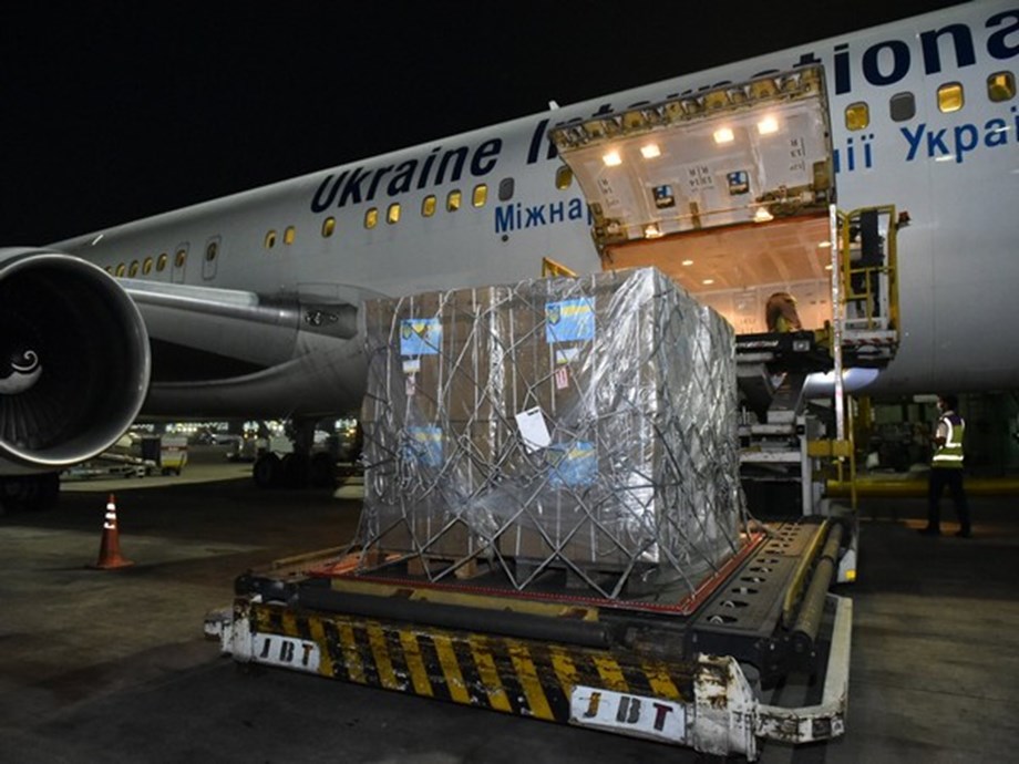 COVID-19: First shipment from Ukraine carrying 184 oxygen concentrators arrives in India COVID-19: First shipment from Ukraine carrying 184 oxygen concentrators arrives in India