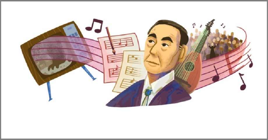 Google doodle to honor Japanese composer Akira Ifukube on his 107th birthday Google doodle to honor Japanese composer Akira Ifukube on his 107th birthday