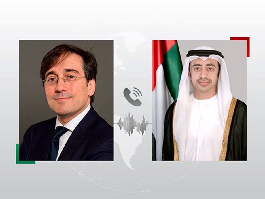 UAE and Spain Discuss Enhanced Bilateral Relations UAE and Spain Discuss Enhanced Bilateral Relations