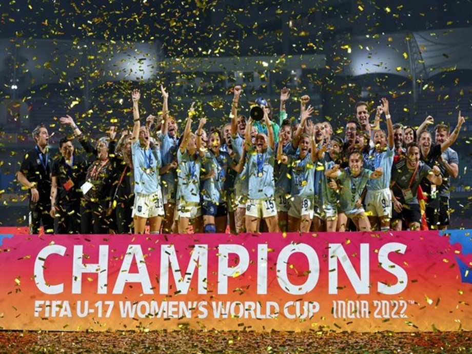 España se quedó con el título de la Copa Mundial Femenina Sub-17 de la FIFA al derrotar 1-0 a Colombia en la final